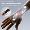 FREETOO Wrist Support S-shaped support for Arthritis, Adjustable Day Night