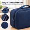 Travel Cable Organizer Case for Electronics – Waterproof Nylon Storage