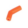 HEROFFIX Universal Orange Gear Shift Shifter Boot Protector Cover Rubber