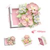 Xbessc Clamping Blocks Flowers Plants Puzzle Building Blocks Flowers Decorative
