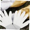 Mobestech 12Pairs PU Coated Gloves Antistatic Nylon Construction Grey Antiskid