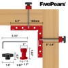 Fivepears 4 Pack 90 degree positioning square clamps set for