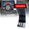 Xprite LED Third Brake Lights w/Smoke Lens High Mount Stop 3rd Tail Light Compatible with 2007-2018 Jeep Wrangler JK