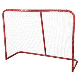 Franklin Sports Youth Street Hockey Net - Indoor Outdoor Steel Hockey Goal for Kids Roller Street - Portable Junior Goal - 54" Inches