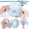 Oscillating Clip on Fan 8.66In Desk Clip on Fan 2