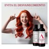 Shampoo Matizador Rojo Profundo Alfamar Sin Sal Para Cabello rojo