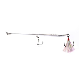 Jenko Fishing Sticky Spoon Flutter Spoon 8" Chrome Shad Fishing Lures JSS8CS