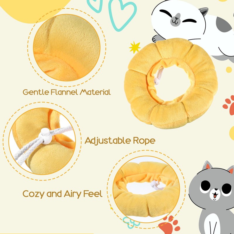 Soft Dog Cone Collar, Dog Cones After Surgery Soft, Flower