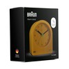 Braun Classic Analogue Alarm Clock with Snooze Function and Continuous