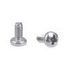 sourcing map Machine Screws Phillips Head Screws M2.5 x 5
