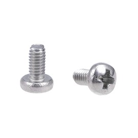 sourcing map Machine Screws Phillips Head Screws M2.5 x 5 mm Pack of 100