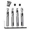 McJ Tools 4pack Pilot Drill Bits for Metal Hole Cutters