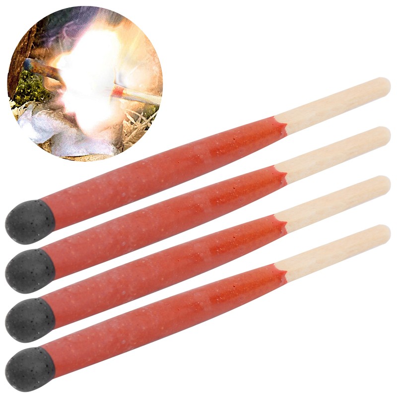 75mm Wooden Matchsticks Waterproof Windproof Matches Outdoor Camping Fire Lighter