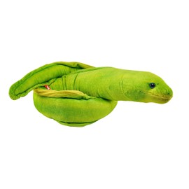 Wild Republic Living Ocean Green Moray EEL, Stuffed Animal, 54 Inches, Plush Toy, Fill is Spun Recycled Water Bottles