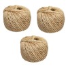 JARCI 480m Henequen 3pzs Yute Mecate Decoración Manualidades 5mm