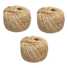 JARCI 480m Henequen 3pzs Yute Mecate Decoración Manualidades 5mm