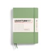 LEUCHTTURM1917 Notebook Medium (A5), Hardcover, 251 numbered pages Sage, Dotted