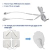LiteTour Electrodes Cable Lead Wires Converter for Electric Massager