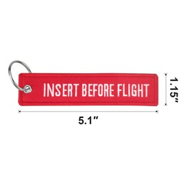 JAGASOL Motorcycle Keychain Tag, Key Ring for Scooters, ATV, UTV, Cars, Backpacks, Trucks, Sportbikes, Dirt Bike, Gifts, Red, 13*2.8CM