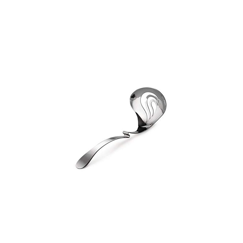 Alessi Nunziatella ESI24 - Design Perforated Ladle for Mozzarella, 18/10
