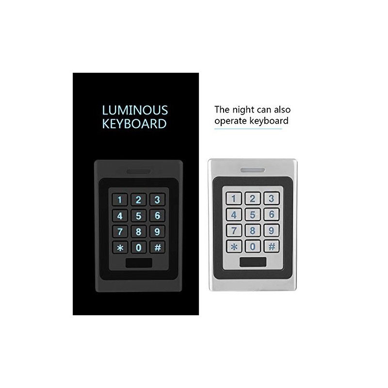 IP67 RFID Card Door Access Controller, Keypad Security Door Access