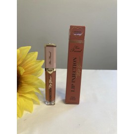 Too Faced  Lip Injection Power Plumping Lip Gloss The Bigger The Hoops .22oz NIB