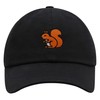 JPAK Squirrel Premium Dad Hat Embroidered Cotton Baseball Cap Hamster