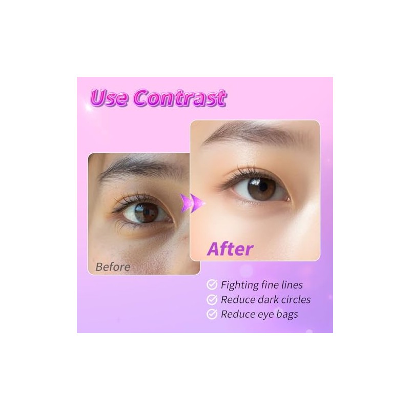 Onespring Mascarillas para Ojos(24 Pares)- Regalo para Ella