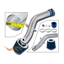 Rtunes Racing Short Ram Air Intake Kit + Filter Combo BLUE Compatible For 06-11 IS250 / IS350
