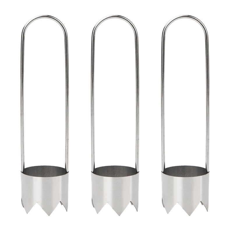 3PCS 2-in-1 core remover, apple core remover, vegetable core remover,