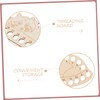 Operitacx Embroidery Sewing Tools Set 2pcs Wooden Thread Organizing Plate