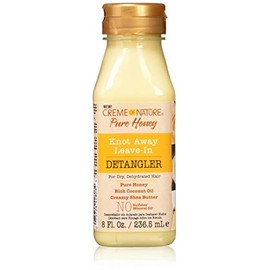 Creme Of Nature Pure Honey Detangler 8 Ounce Leave-In (236ml) (3 Pack)