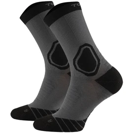 TODO MTB Socks Long Trail Master Cycling Socks Men and Women Breathable Mountain Bike MTB Socks Men Cycling Socks Men MTB Socks Men Long, graphitegray
