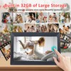 10.1 Inch WiFi Digital Photo Frame Built in 32GB Memory