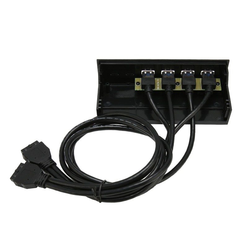 USB3.0 Hub Front Panel 5Gbps 4 Ports 19pin Optical Drive