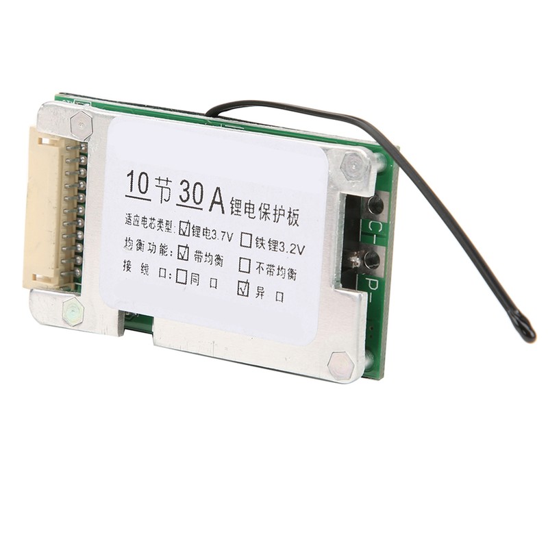 10S 36V 30A Liion Cell 18650 Battery Protection BMS PCB
