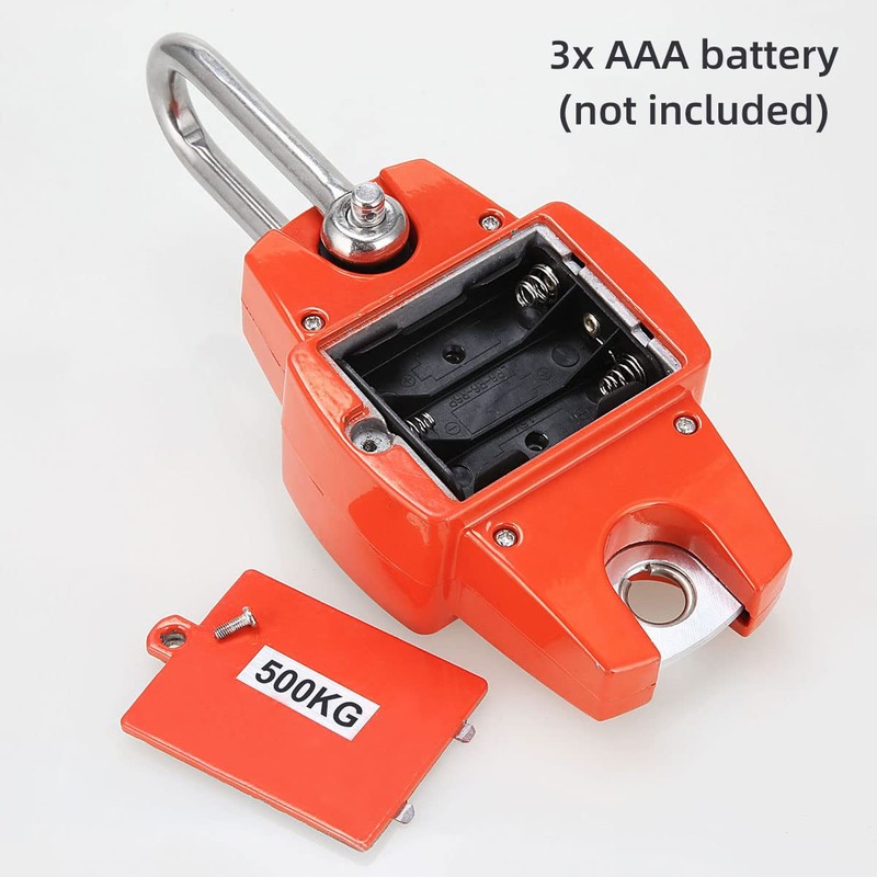 Mini Crane Scale Digital Crane Scale 500kg/0.1kg 20mm LCD Heavy