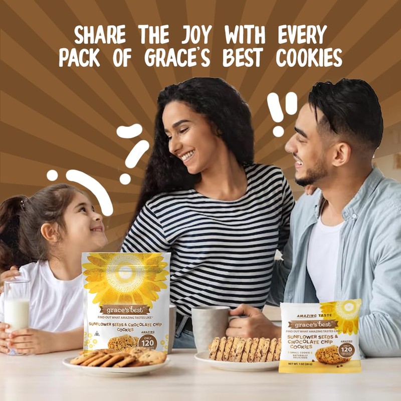 Grace’s Best Cookies - Sweet and Crunchy Small Snack Made
