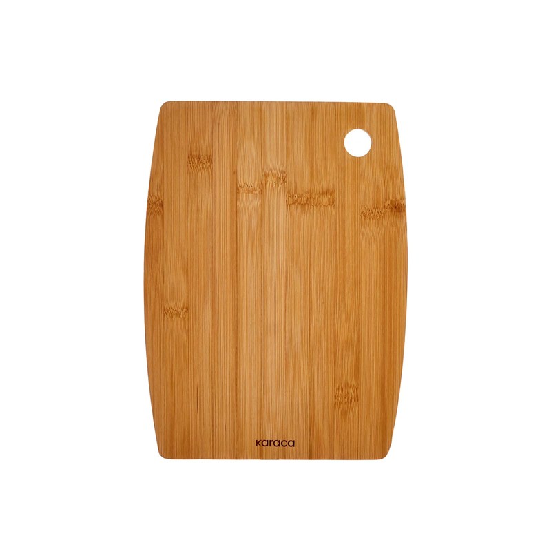 Karaca Bade Bamboo Chopping Board Set - 2-Piece Wooden Cutting