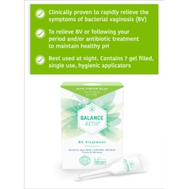 Balance Activ Balance Activ Gel, Bacterial Vaginosis Treatment for Women, Works Naturally to Rapidly Relieve Symptoms of Unpleasant Odour, Discomfort & Discharge Associated with BV, 3 Pack