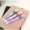 Clapoyis 3pcs 10 Colors Ballpoint Pen 0.5mm Animal Cat