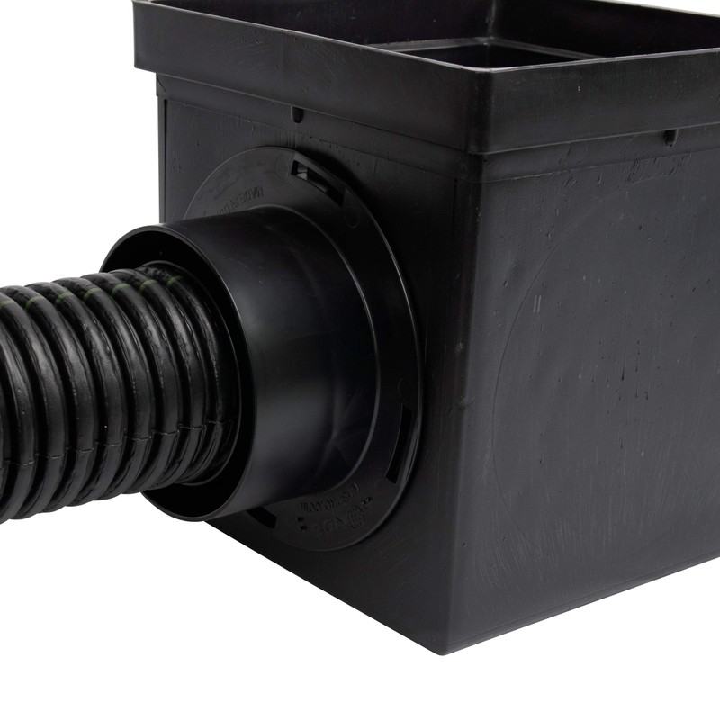 NDS 1243 Outlet Adapter for Catch Basin, Fits 3 in.