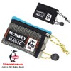 CHUMS 25 Monkey Magic Mesh Key Coin Case 25 Monkey
