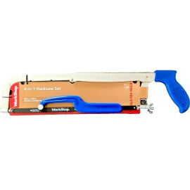 Workshop Hacksaw 4 in 1  Adjustable fits 8/ 10/12 in Blades