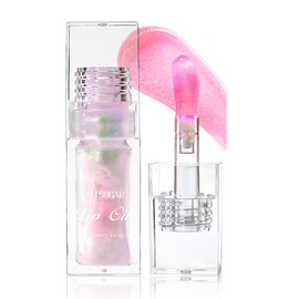 Farbwechselndes Lippenöl, Plumpes & glänzendes Lippenöl, Perlmuttfarbener Lipgloss, Farbverändernder Lipgloss-Effekt, Aufpolsternder Effekt, Befeuchtet die Lippen und Entfernt Lippenfalten