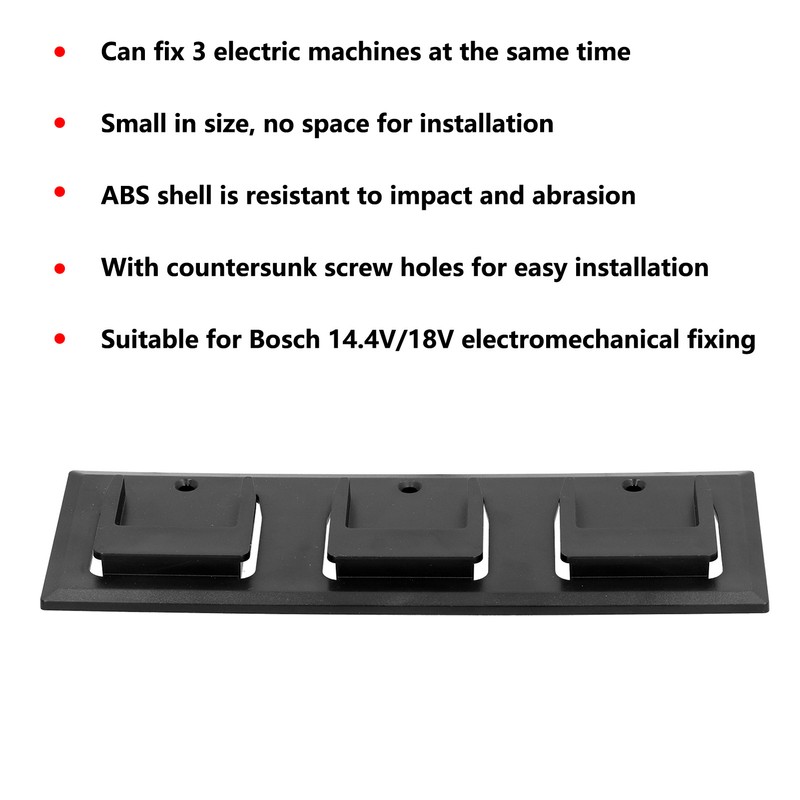 Tool Holder Dock ABS Mount Hanger for Bosch Electric Machinery
