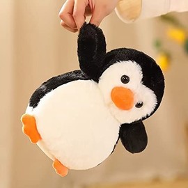 Penguin Stuffed Animal Cute Penguin Plush Doll Toy 8.5 inch for Girls Boys Christmas (Penguin)