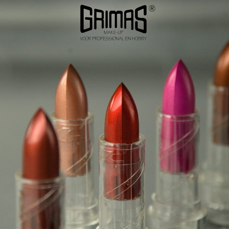 Grimas Professional Lipstick, 5-2 Pink, 3.5 g, Very Colour-Intensive Lipstick