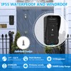 ChunHee Wireless Intercom Doorbell Chime for Home, Two-Way Talk Security