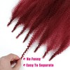 Hbegant Marley Twist - Extensiones De Cabello Trenzado De 8